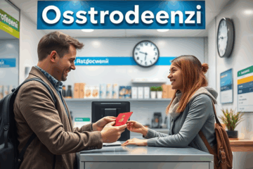 Изображение человека, получающего деньги по паспорту в микрофинансовой организации