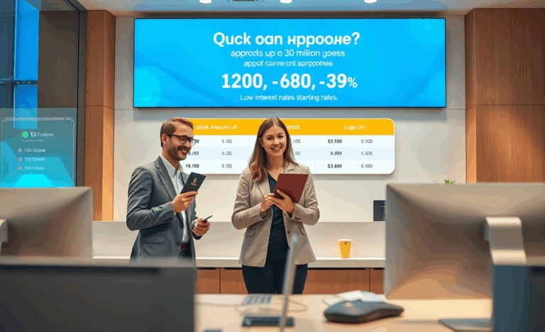 Изображение человека, удобно получающего кредит с мгновенным одобрением через онлайн-платформу.