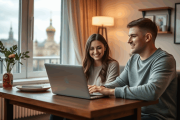 Человек получает деньги легко используя кредит на недвижимость