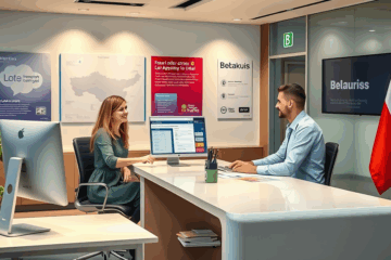 Изображение клиентa, оставляющего заявку на кредит в БТА Банк Беларусь онлайн.