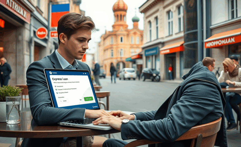 Изображение процесса получения Экспресс Кредита в MTBank