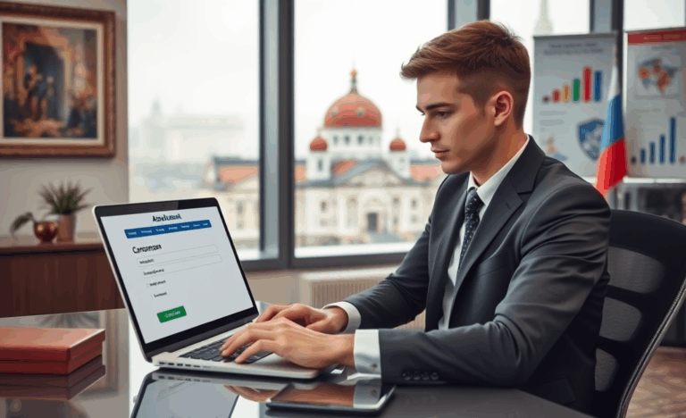 Изображение процесса оформления цифрового кредита в Абсолютбанк через онлайн платформу.