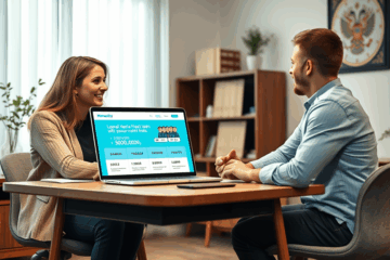 Изображение платформы Moneza.by, предлагающей онлайн-кредиты