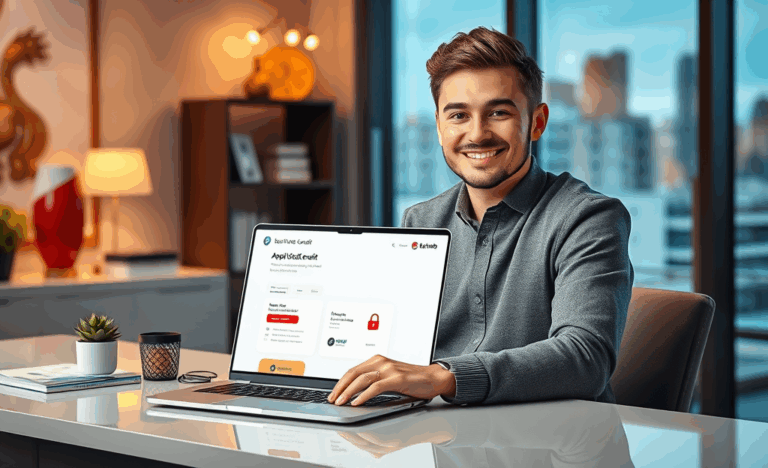 Изображение, иллюстрирующее процесс получения цифрового кредита от БелВЭБ онлайн.