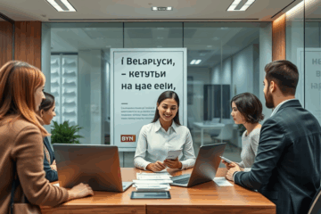 Изображение, показывающее процесс получения кредита в ВТБ Беларусь.