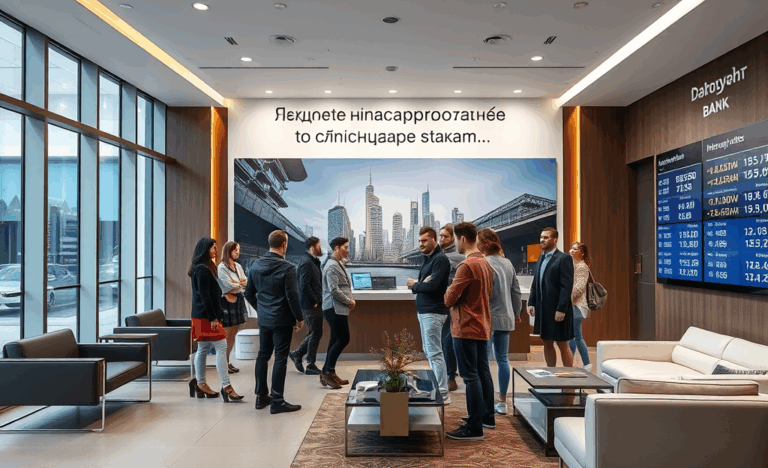 Человек изучает условия личного финансирования с пониженными ставками в банке Dabrabyt.