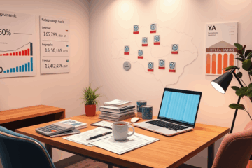 Человек изучает предложения банков по персональным кредитам для выбора лучших условий.